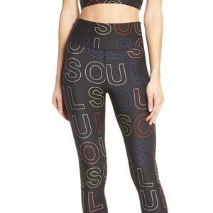 SOUL BY SOULCYCLE High Waist Logo Print Tights